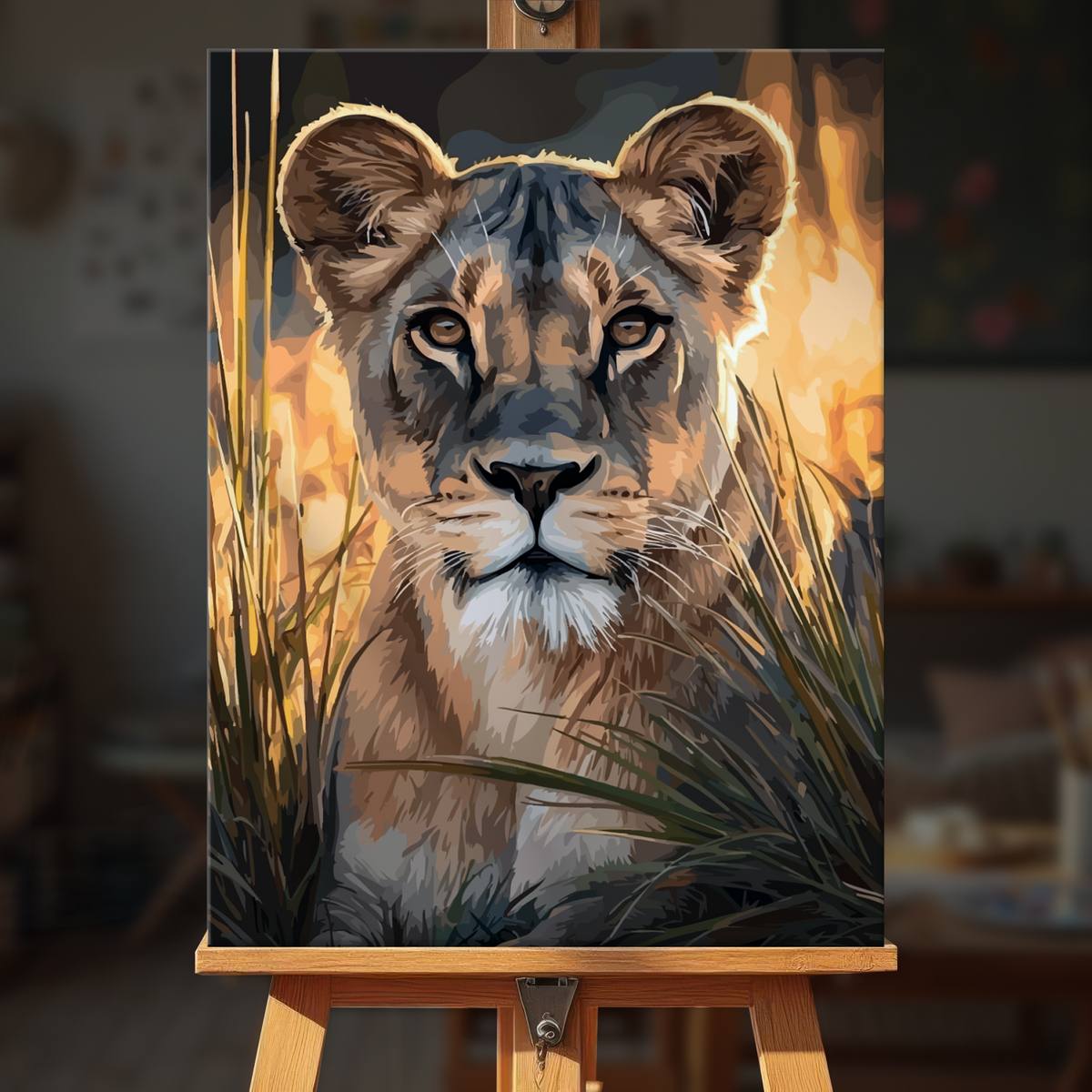 Graceful Lioness