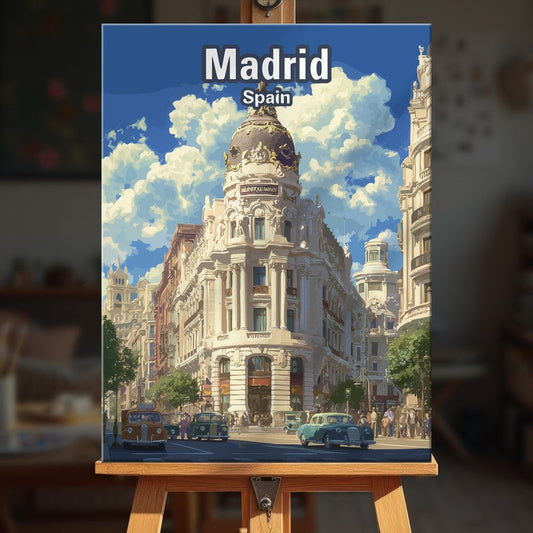 Paint by numbers - Gran Via - MyArt