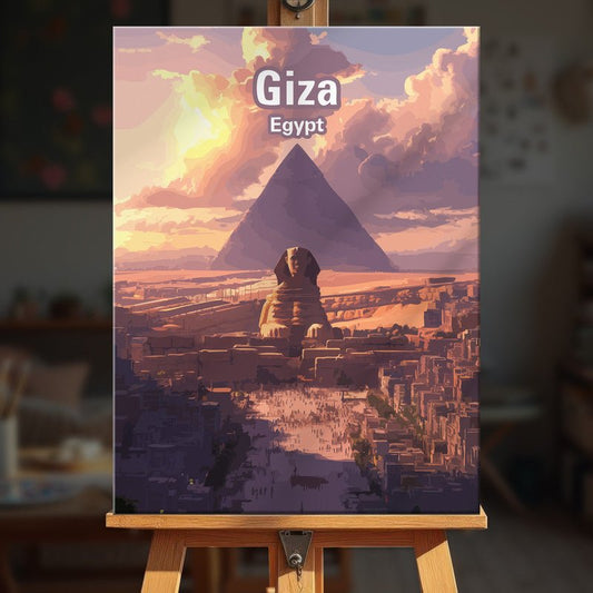 Paint by numbers - Great Sphinx - MyArt