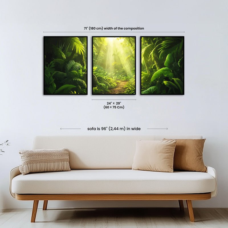 Paint by numbers - Green Jungle - MyArt