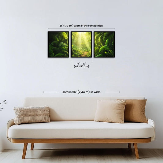 Paint by numbers - Green Jungle - MyArt