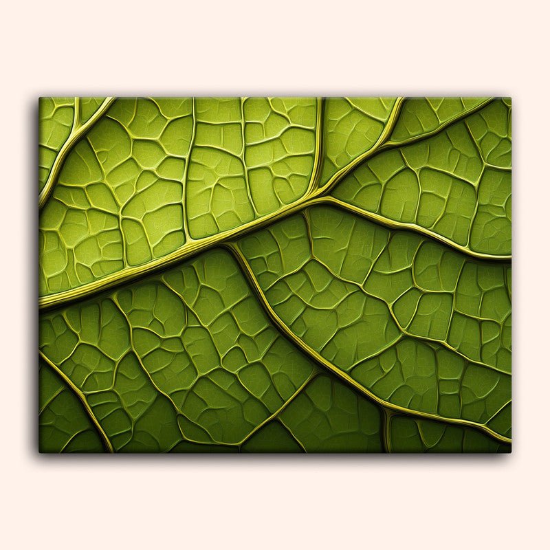 Paint by numbers - Greens Geometry - MyArt