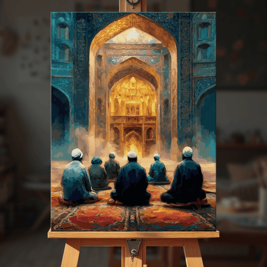 Paint by numbers - Group Prayer - MyArt