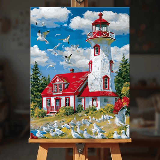 Paint by numbers - Gull Cottage - MyArt
