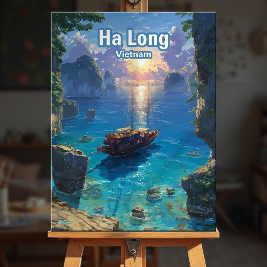 Paint by numbers - Halong Bay - MyArt