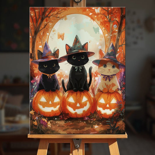 Paint by numbers - Hat Cats - MyArt