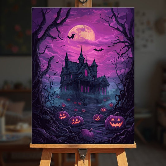 Paint by numbers - Haunted Hollow - MyArt