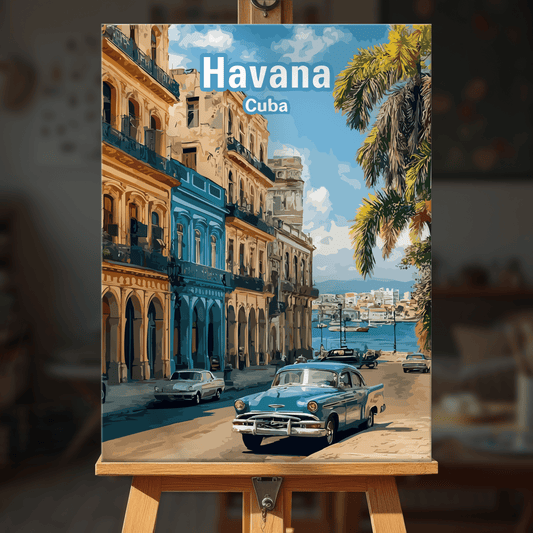 Paint by numbers - Havana Street - MyArt