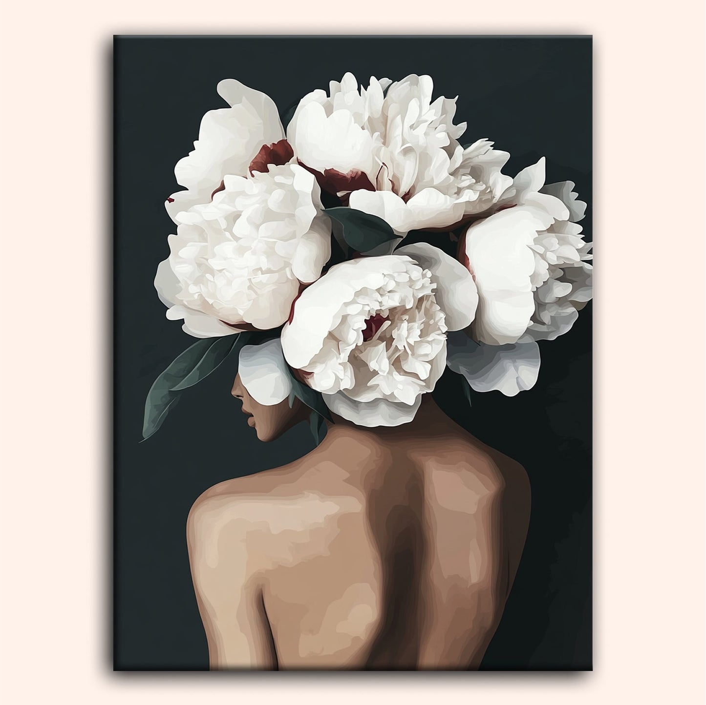 Paint by numbers - Crowned by Petals - MyArt