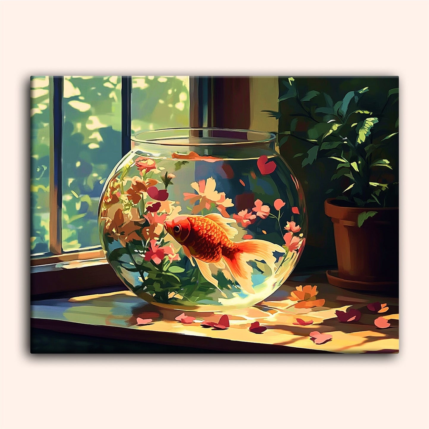Paint by numbers - Golden Tranquility - MyArt