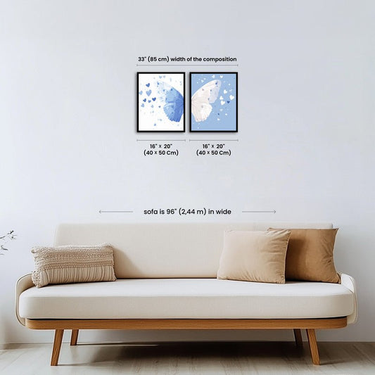 Paint by numbers - Heart Wings - MyArt