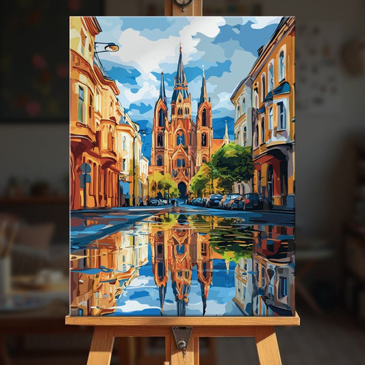 Paint by numbers - Heaven s Reflection - MyArt