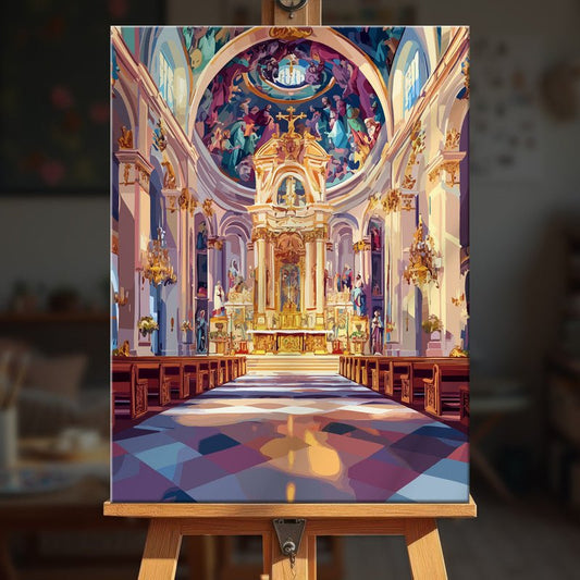 Paint by numbers - Heavenly Dome - MyArt