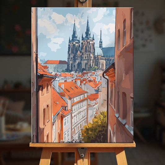 Paint by numbers - Heavenly Heights - MyArt