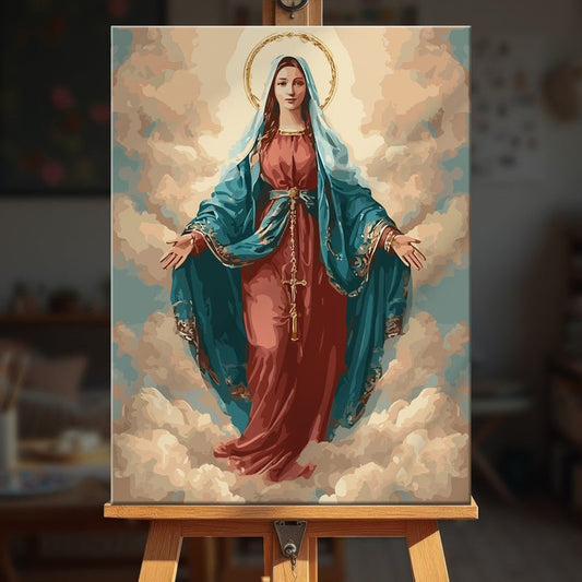 Paint by numbers - Heavenly Shine - MyArt