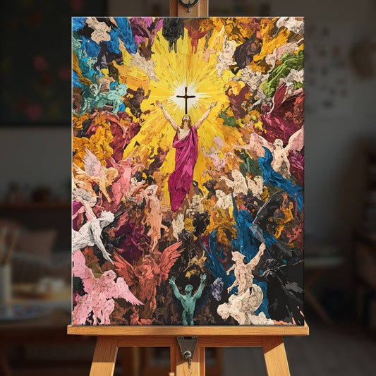 Paint by numbers - Heavenly Triumph - MyArt