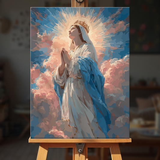 Paint by numbers - Heavenly Light - MyArt