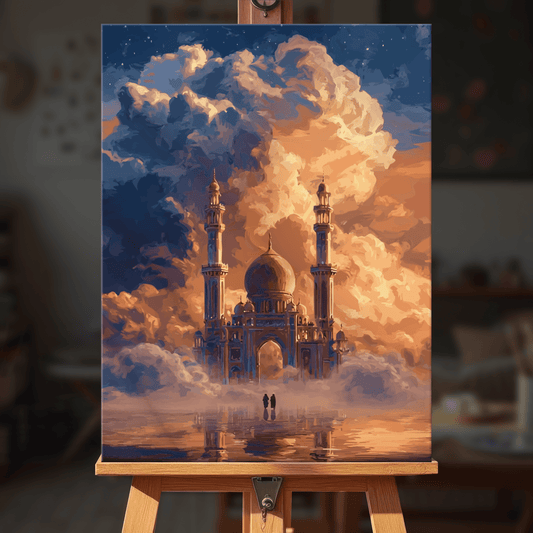 Paint by numbers - Heavenly Minarets - MyArt