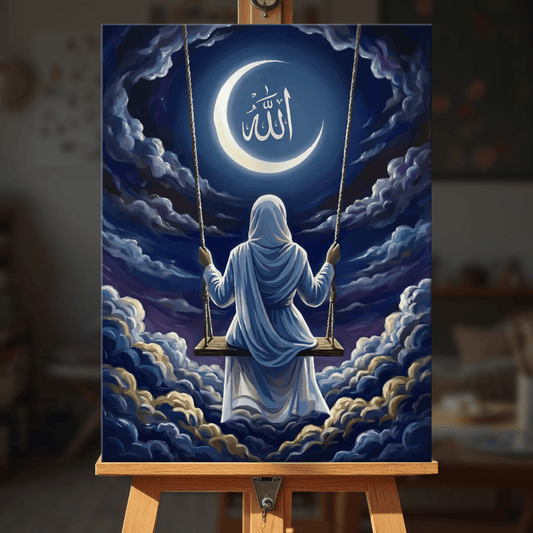 Paint by numbers - Heavenly Supplication - MyArt
