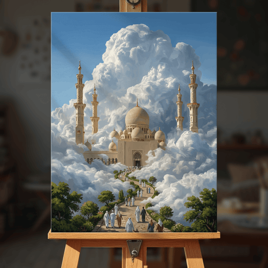Paint by numbers - Heavenly Temple - MyArt