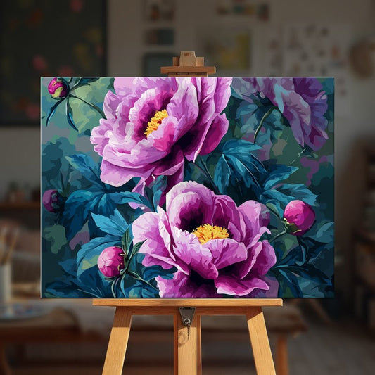 Paint by numbers - Hidden Garden - MyArt