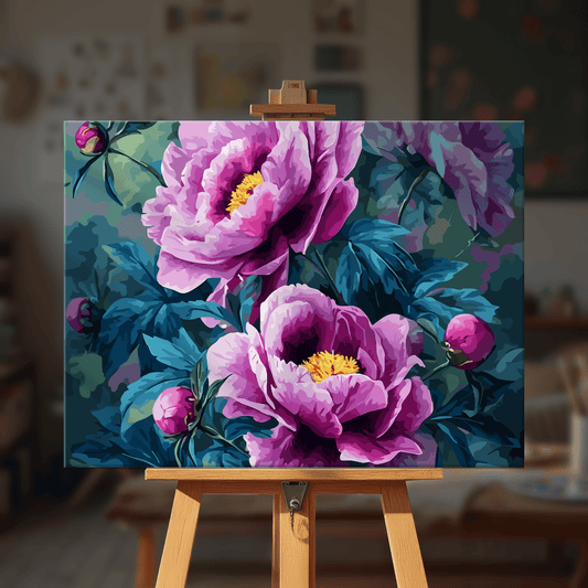 Paint by numbers - Hidden Garden - MyArt