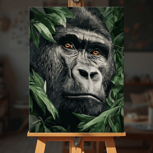 Paint by numbers - Hidden Gorilla - MyArt
