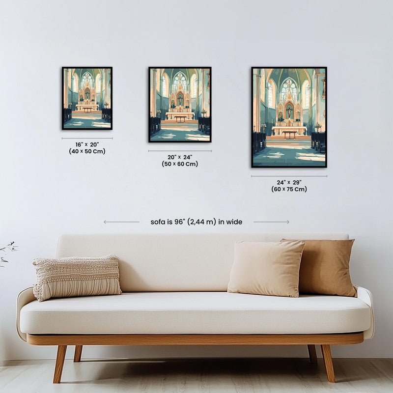Paint by numbers - Hillside Chapel - MyArt