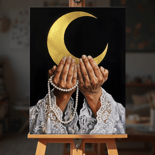 Paint by numbers - Holding Moon - MyArt