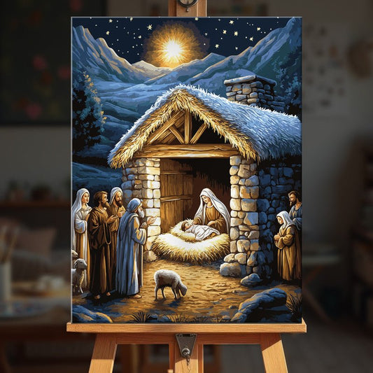 Paint by numbers - Holy Birth - MyArt