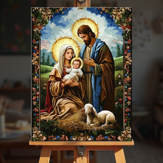 Paint by numbers - Holy Family - MyArt