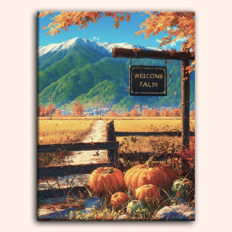 Paint by numbers - Honey Plains - MyArt