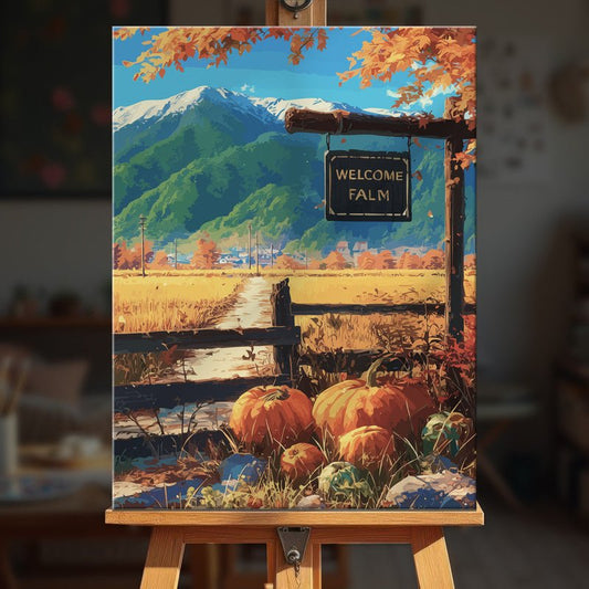 Paint by numbers - Honey Plains - MyArt