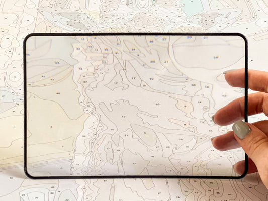 Paint by numbers - Magnifying Sheet - MyArt
