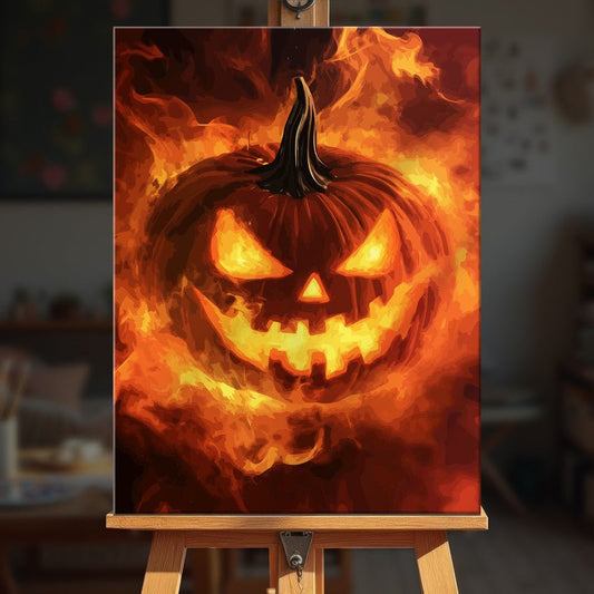 Paint by numbers - Inferno Jack - MyArt