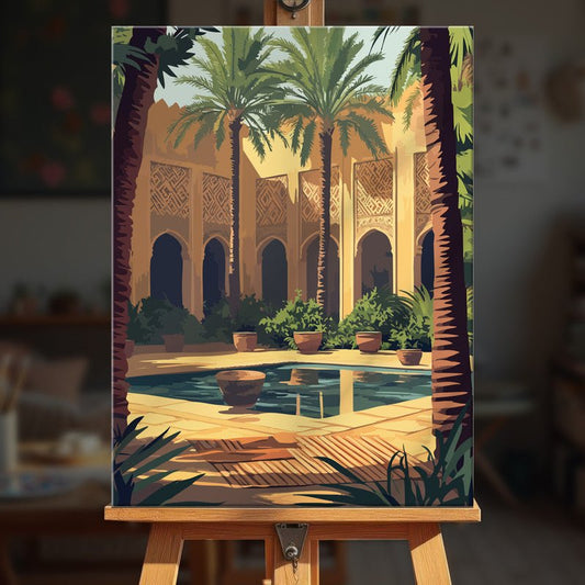 Paint by numbers - Inner Courtyard - MyArt