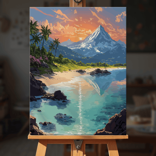 Paint by numbers - Island Peak - MyArt