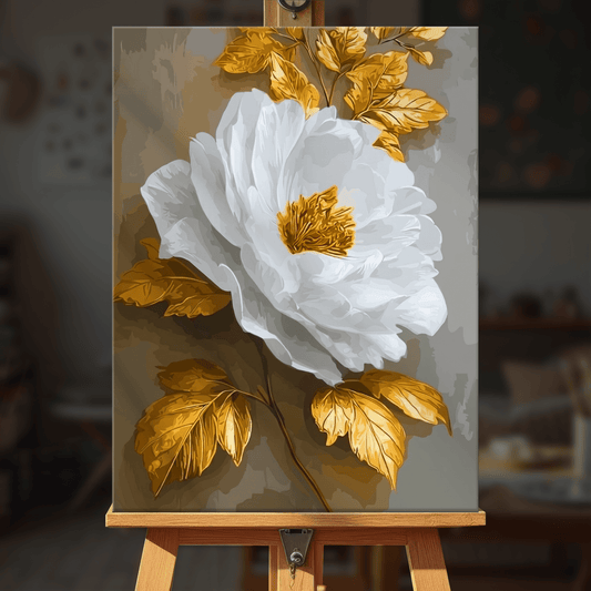 Paint by numbers - Ivory Bloom - MyArt