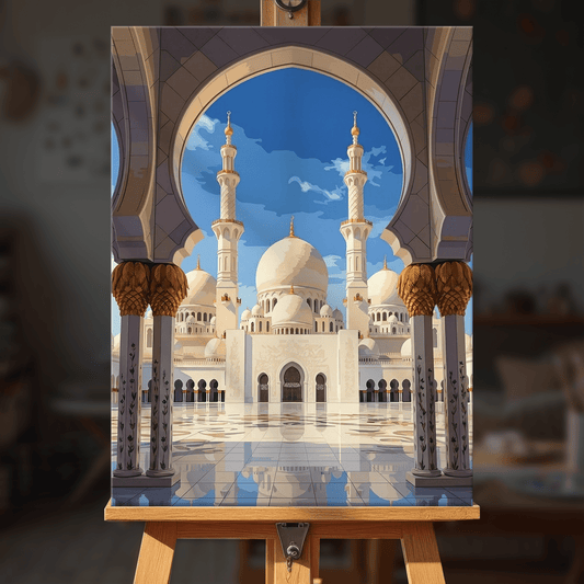 Paint by numbers - Ivory Minarets - MyArt