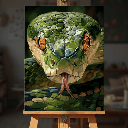 Paint by numbers - Jade Viper - MyArt