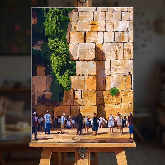 Paint by numbers - Jerusalem Echo - MyArt