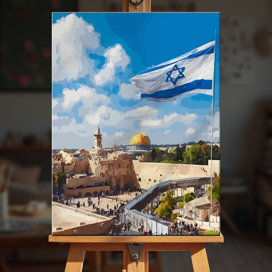 Paint by numbers - Jerusalem Pride - MyArt