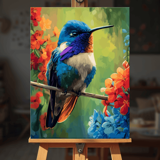 Paint by numbers - Jewel Hummer - MyArt