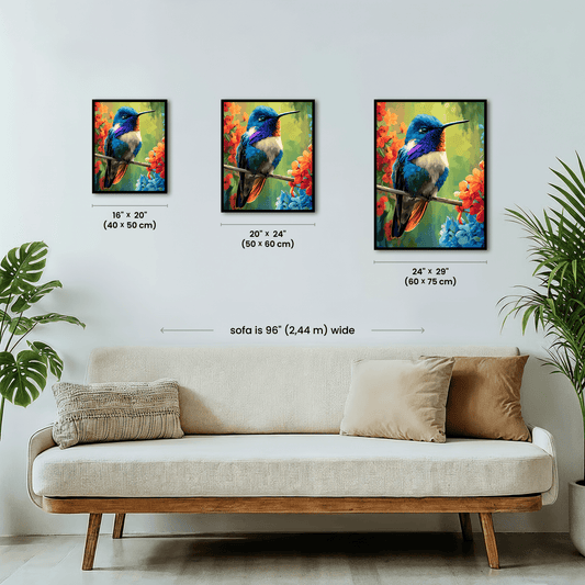 Paint by numbers - Jewel Hummer - MyArt