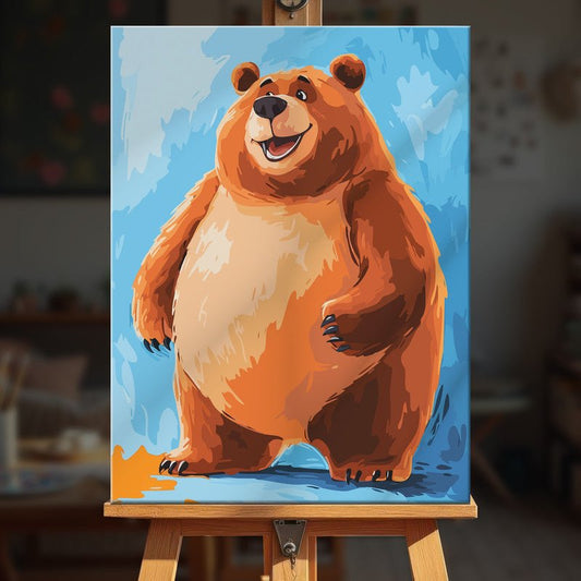 Paint by numbers - Jolly Furball - MyArt