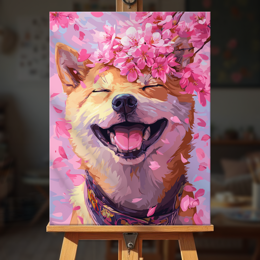 Joyful Shiba