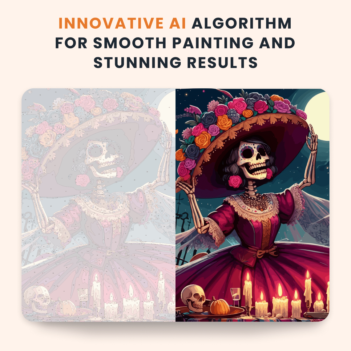 Paint by numbers - Jubilant Catrina - MyArt