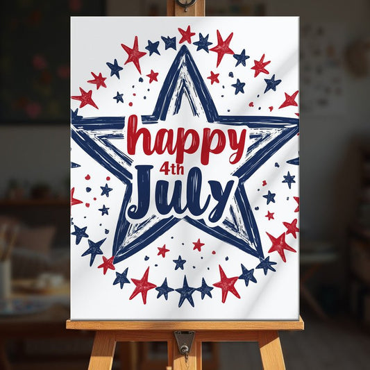 Paint by numbers - July Fourth - MyArt