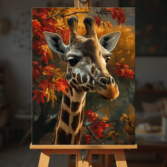 Paint by numbers - Jungle Giraffe - MyArt