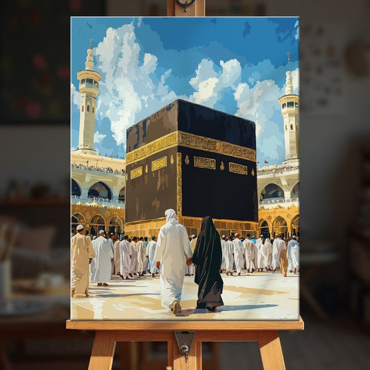 Paint by numbers - Kaaba Pilgrims - MyArt